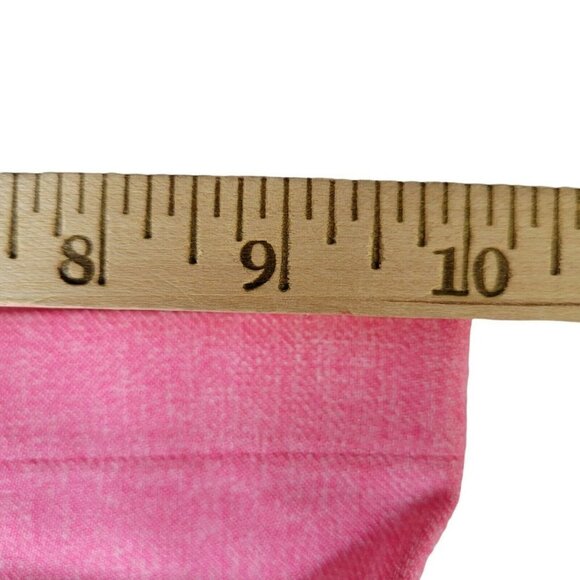 Nasty Gal Trousers Pants Size 4 Woven Textured Pleated Candy Pink Pockets New - Picture 12 of 12